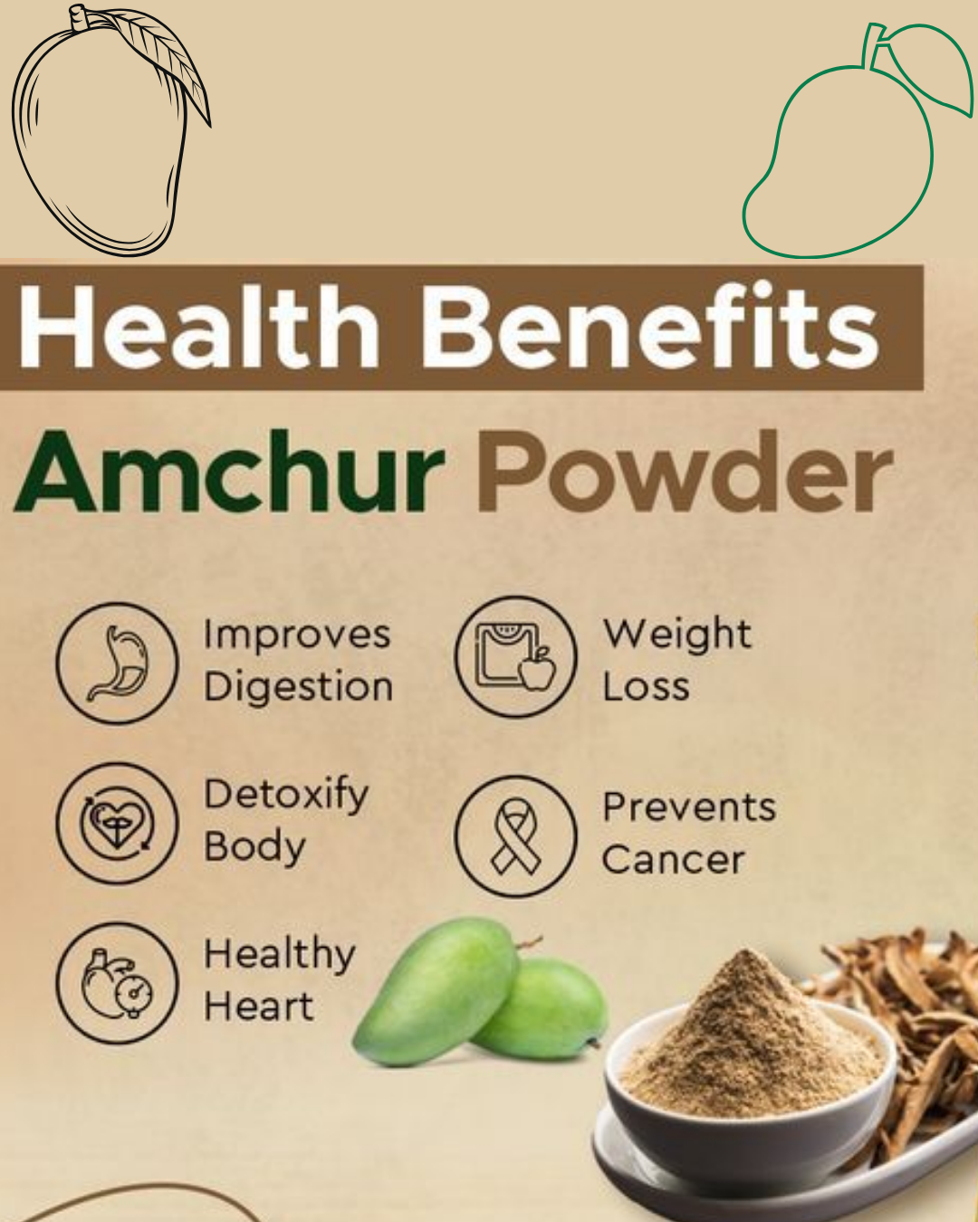 Amchur Powder Bottle 100gm