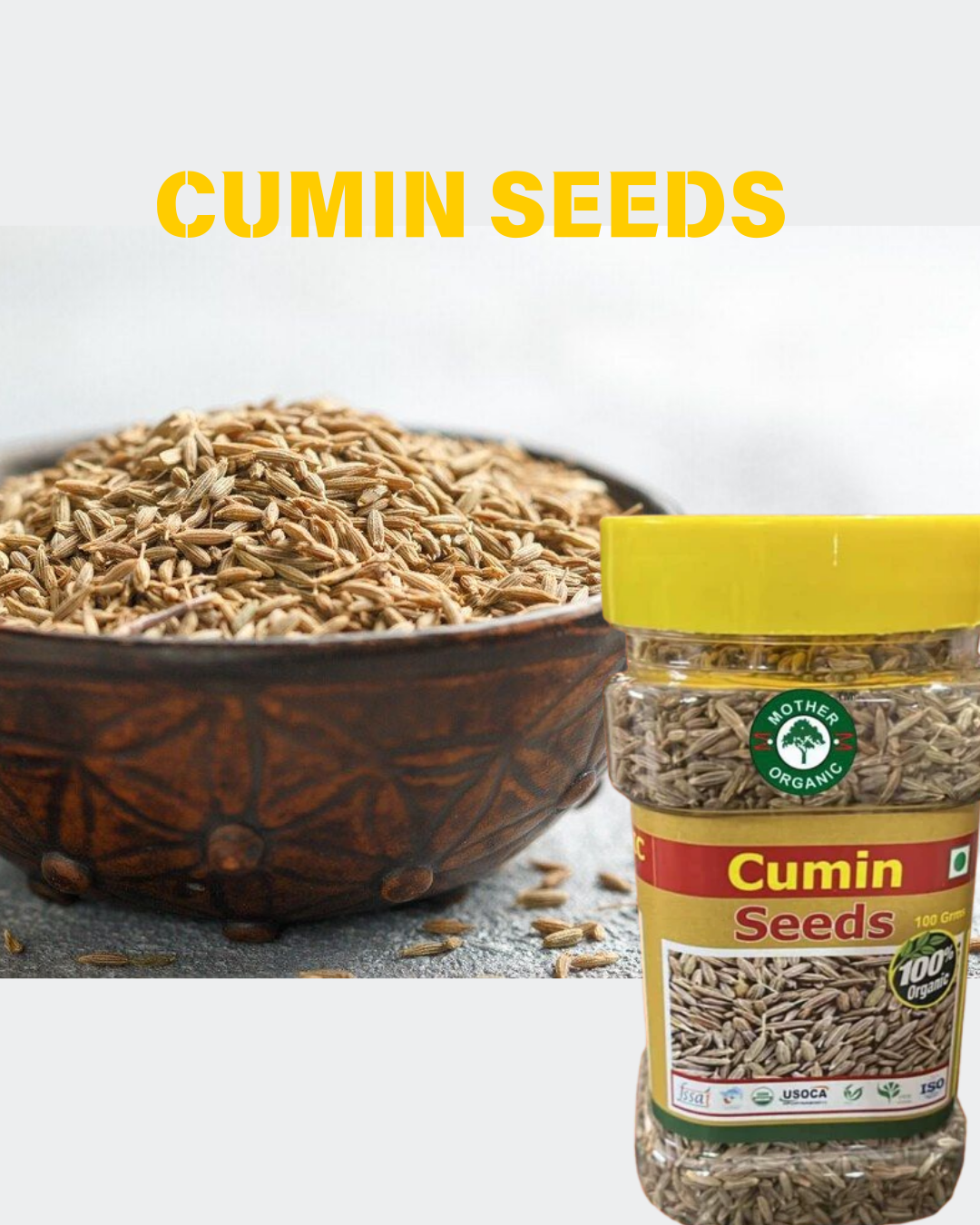 Cumin Seeds Powder Bottle 100 gm