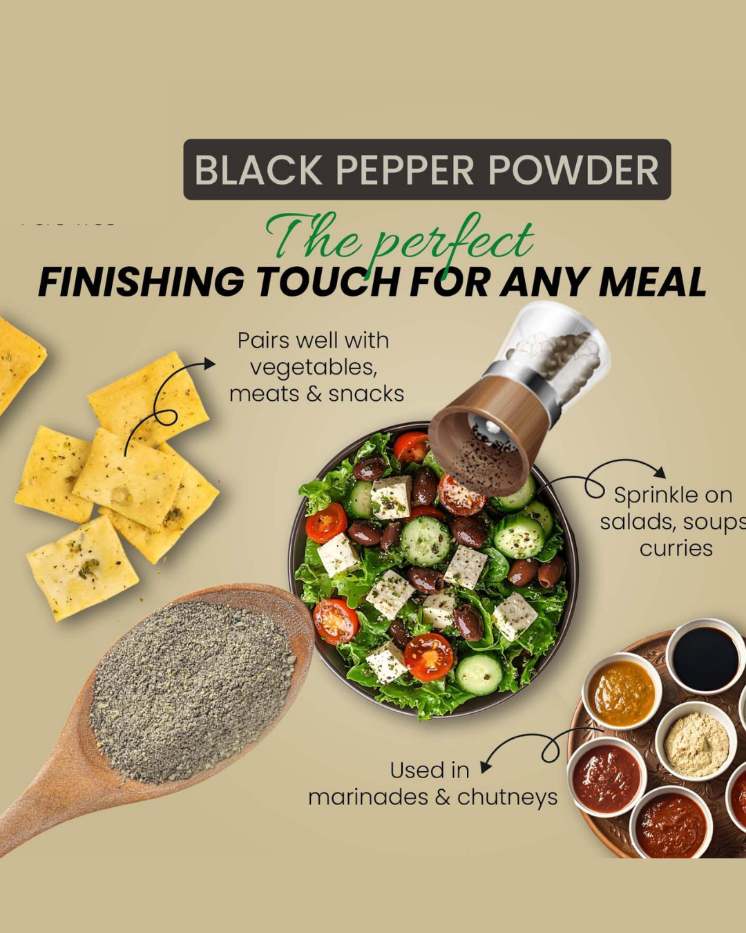Black Pepper Powder 100 gm