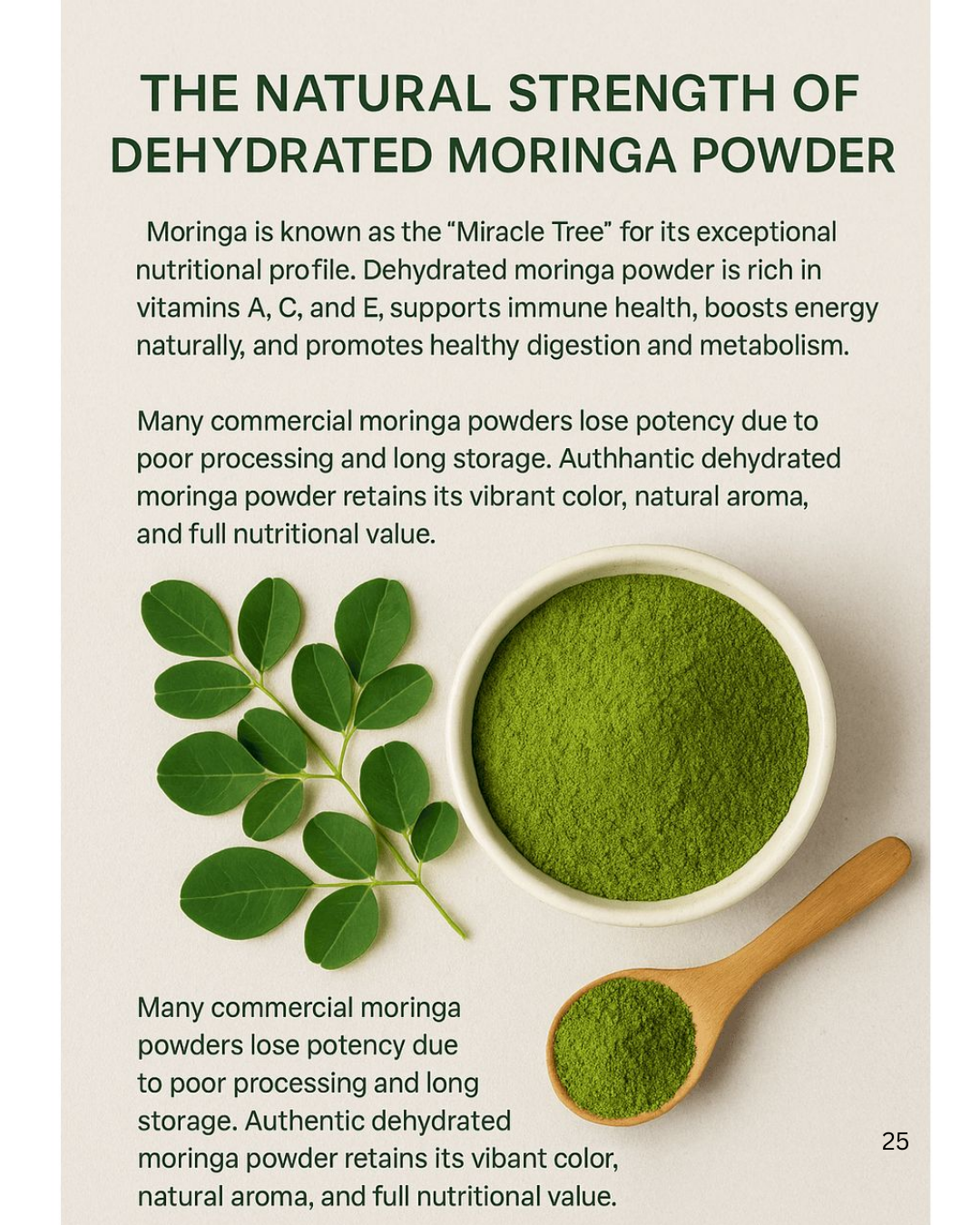 Moringa Leafs Powder (100gm)