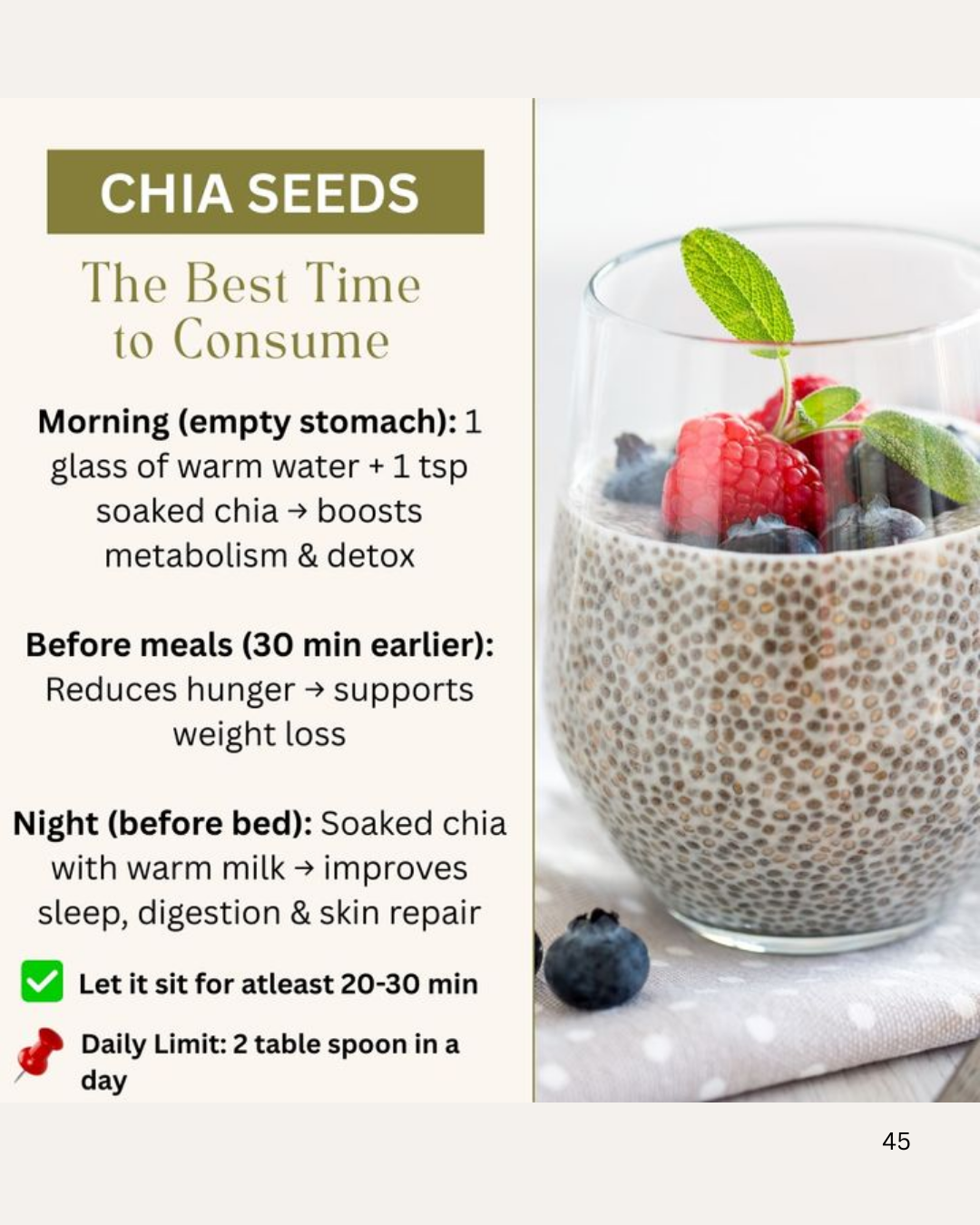 Chia Seeds A Grade (100gm)