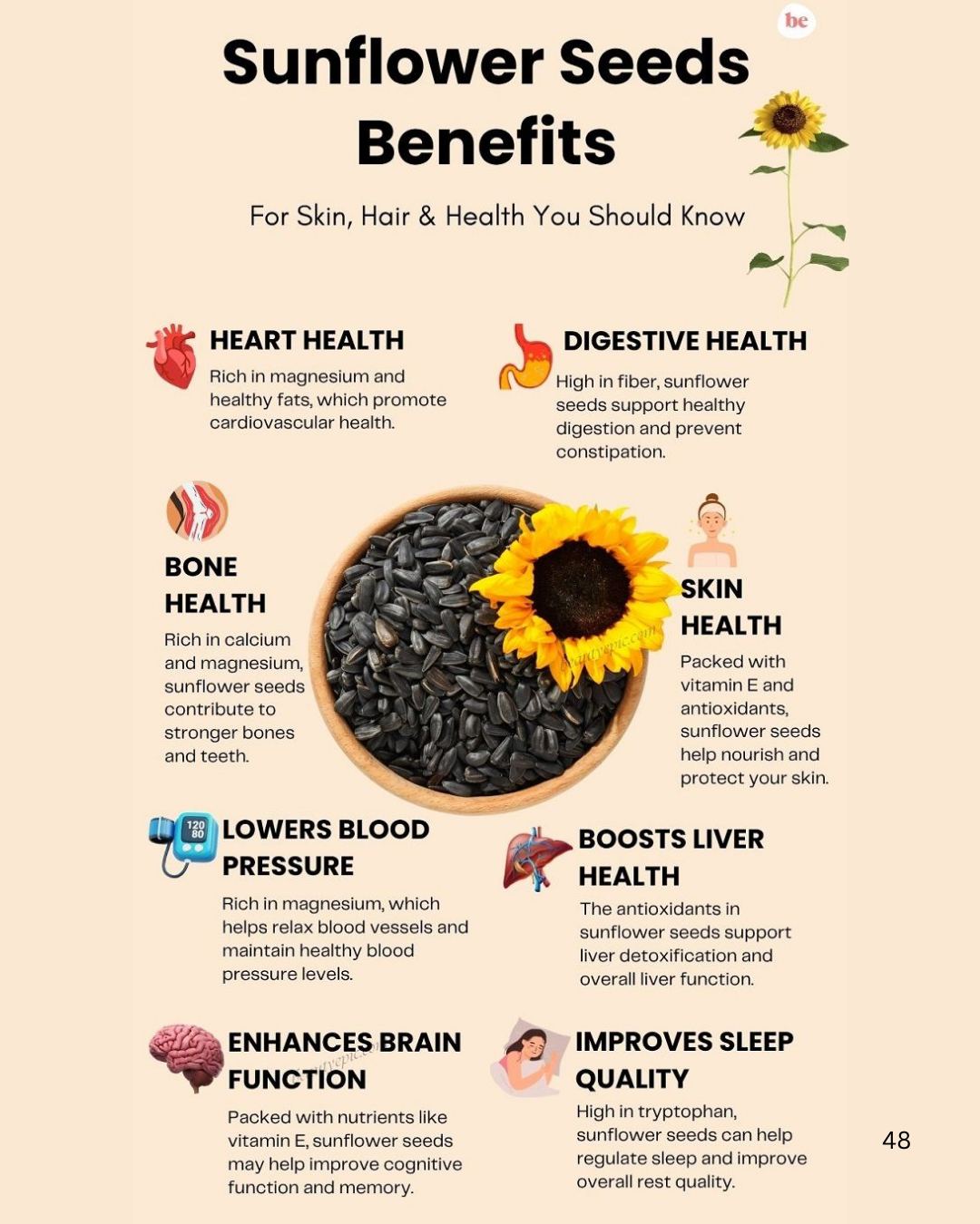 Sunflower Seeds A Grade (100gm)