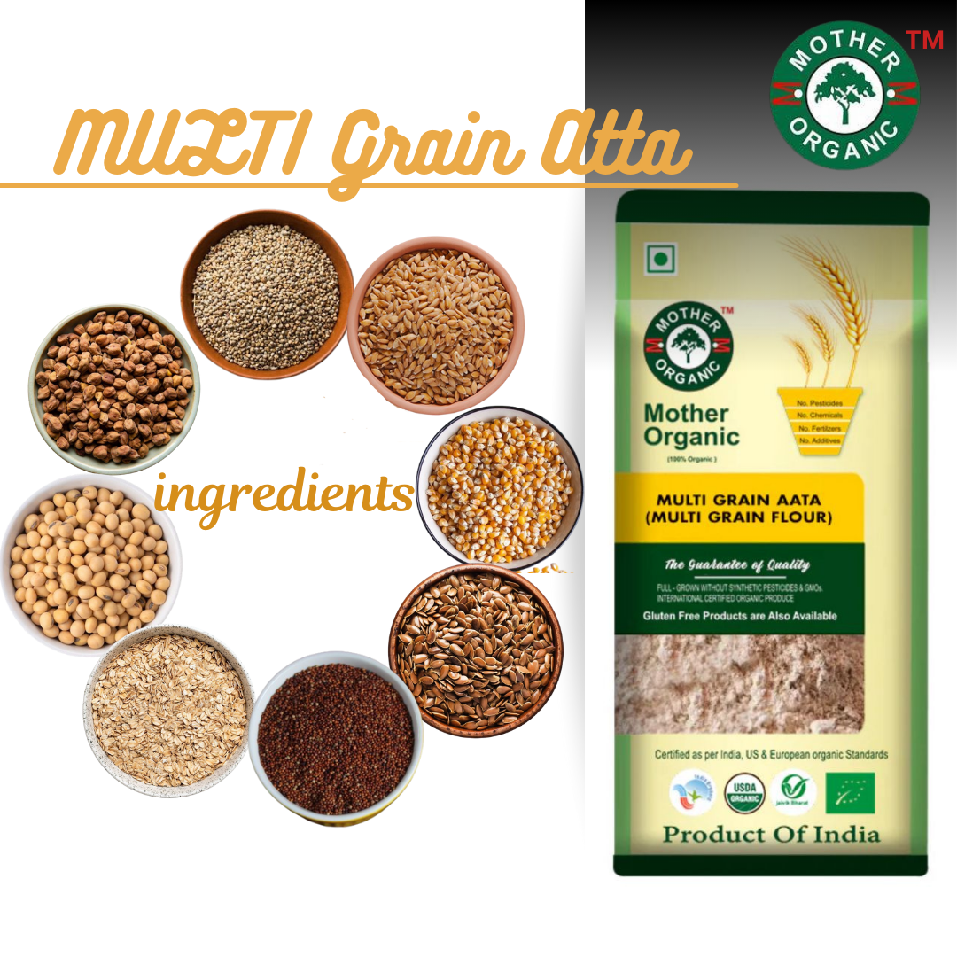 Aata Texture Multigrain Aata – Mother Organic