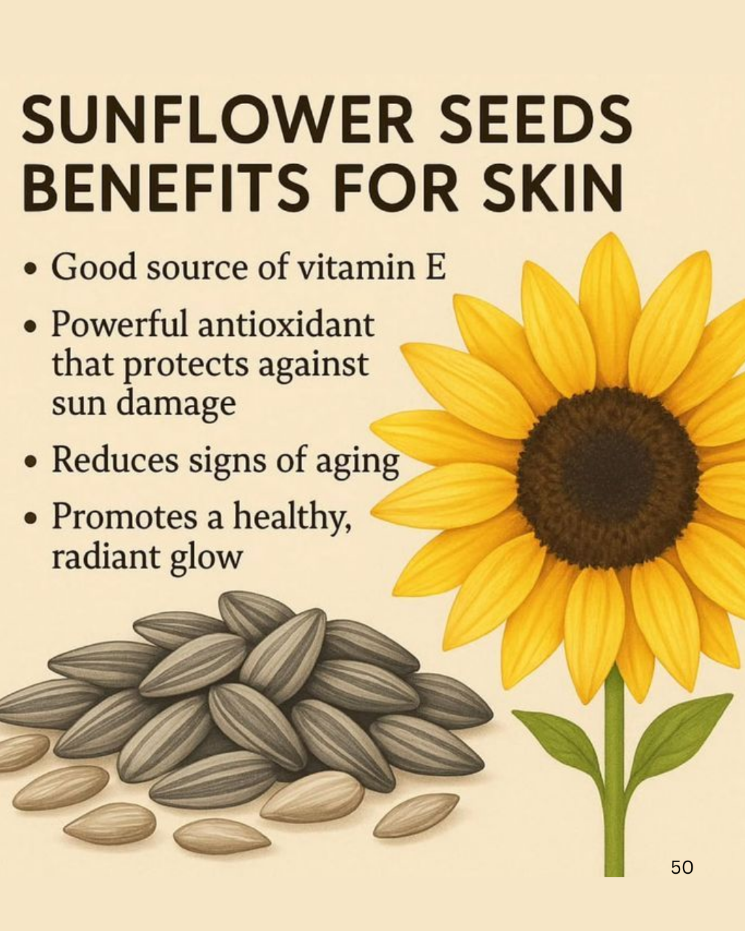 Sunflower Seeds A Grade (100gm)