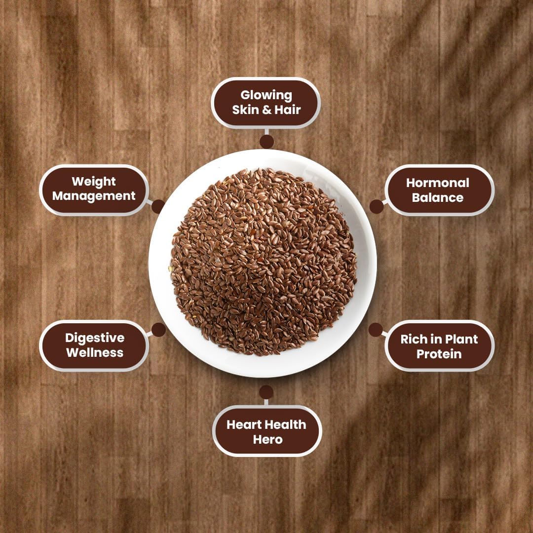 Flax Seeds Bottle 150 gm