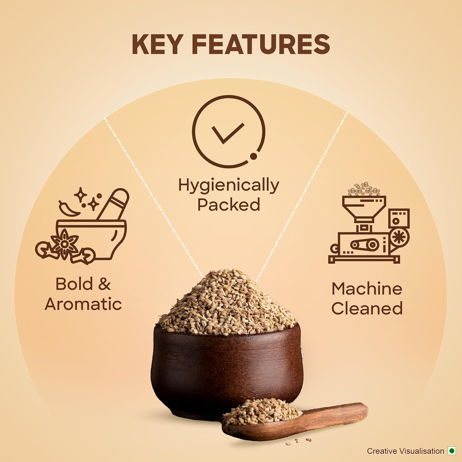 Ajwain Seeds Bottle 100 gm