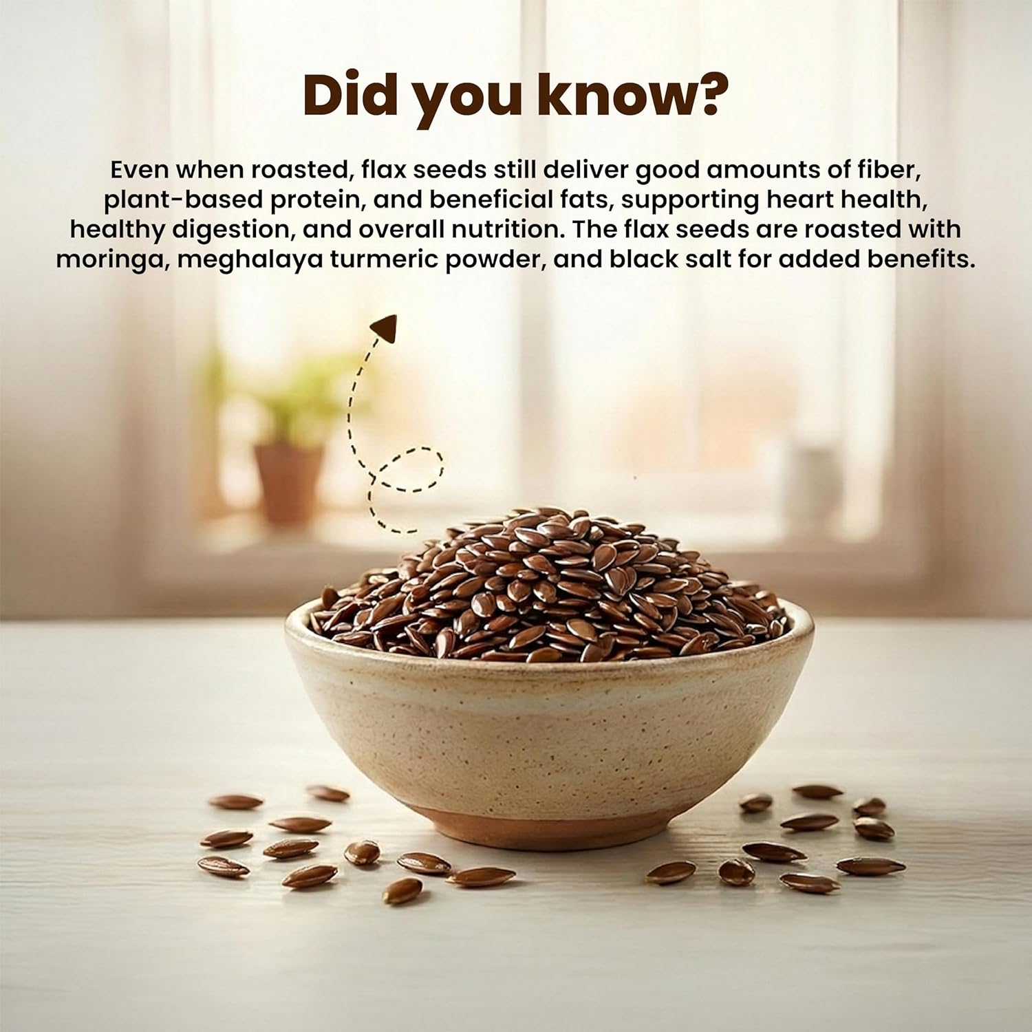 Flax Seeds Bottle 150 gm